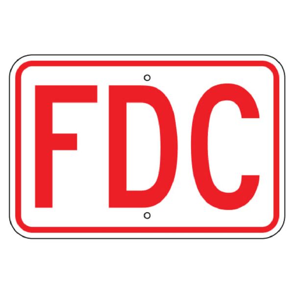 Fire Department Connection Sign Thumbnail