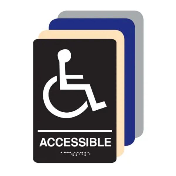 Accessible ADA Restroom Sign Thumbnail