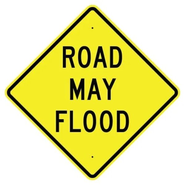 Road May Flood Sign Thumbnail