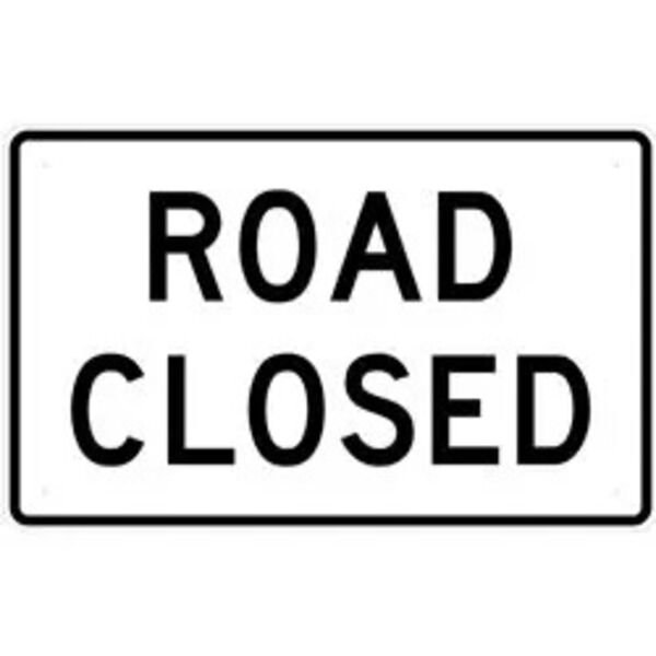 Road Closed (Rectangular) Sign Thumbnail