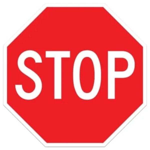 Stop Sign Decal Thumbnail